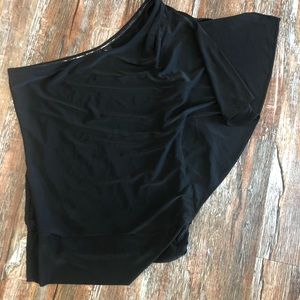 White House Black Market asymmetrical top, xxs